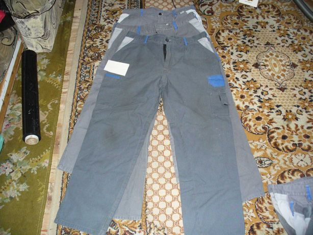 Spodnie robocze używane 100 cm pas/176 cm 3 szt