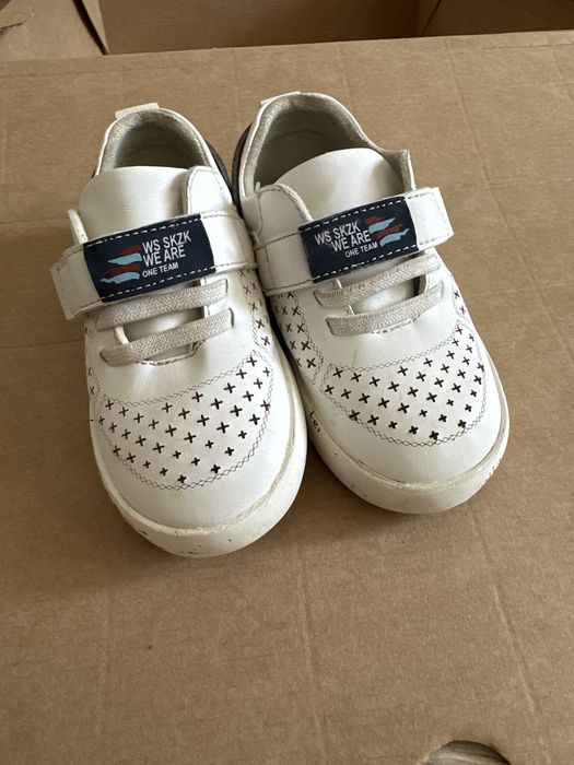 Кеди дитячі 24 розмір шкіряні