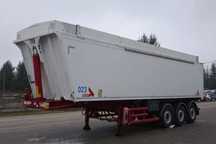 Stas WYWROTKA / S300CX / 44m3 / Z NADSTAWKAMI 52 m3 / ALUMINIOWA / OSIE MERCEDES / OŚ PODNOSZONA / KLAPO-DRZWI / ALUMINIOWE FELGI  Sprowadzona / Serwisowana
