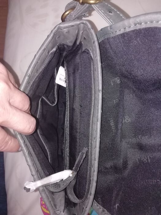 Carteira de senhora cinza nova