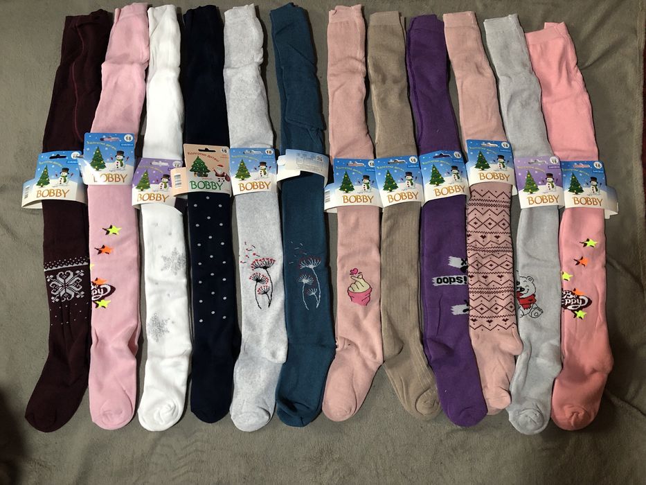 Дитячі махрові колготи