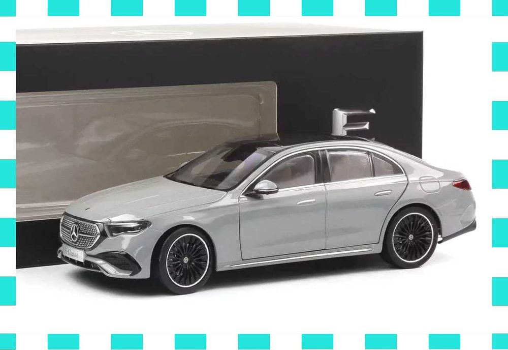 1:18 MERCEDES-BENZ W214 E-Class E-Klasse alpine grey w pudełku dealer