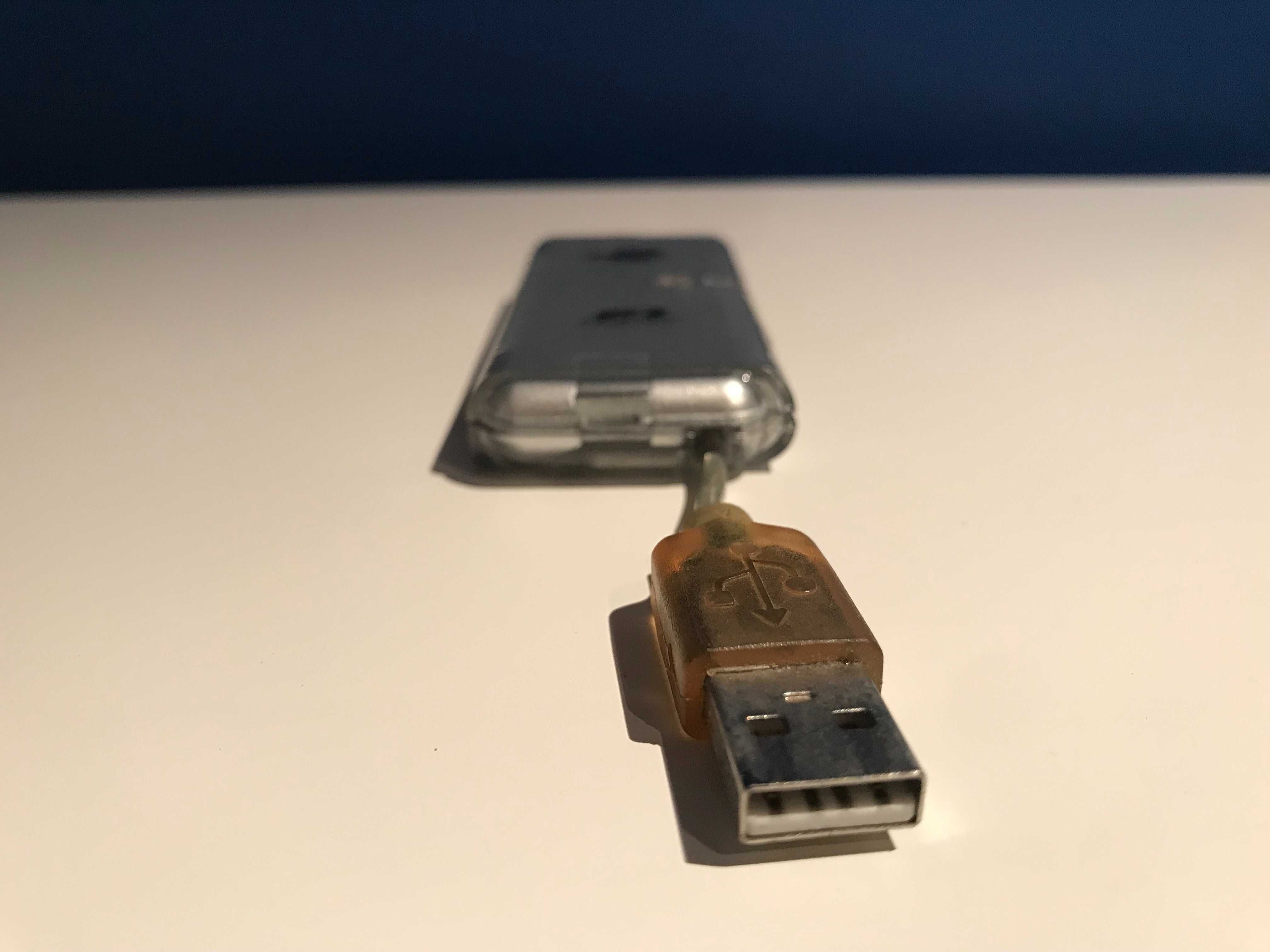 Hub USB z 4 portami - stan nieznany/zepsuty