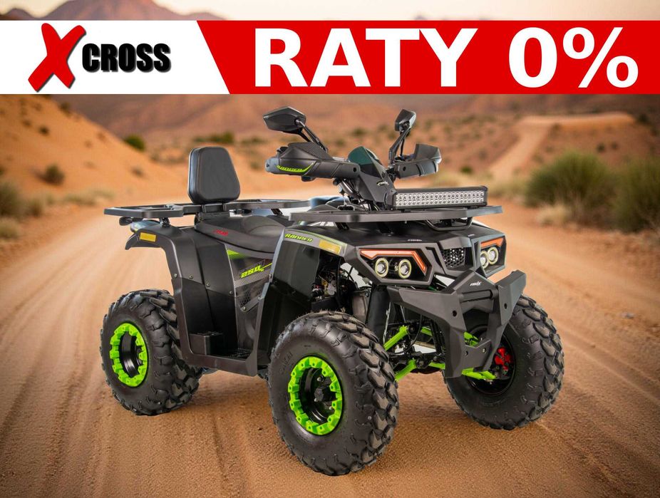 Quad 250 Asix Ranger jak Fourcraft 250 automat hak Raty Dostawa