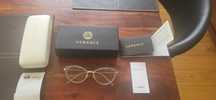 Oryginalne okulary oprawki damskie Versace