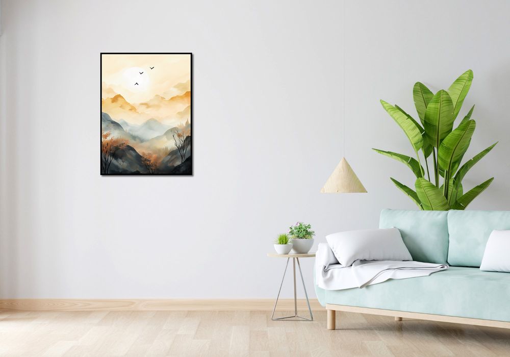 Plakat 60x80cm Zorza Świtania