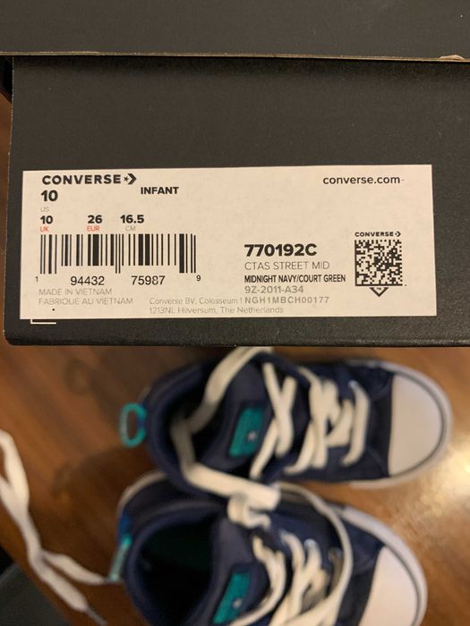 Sapatilhas Converse criança "easy to put on"