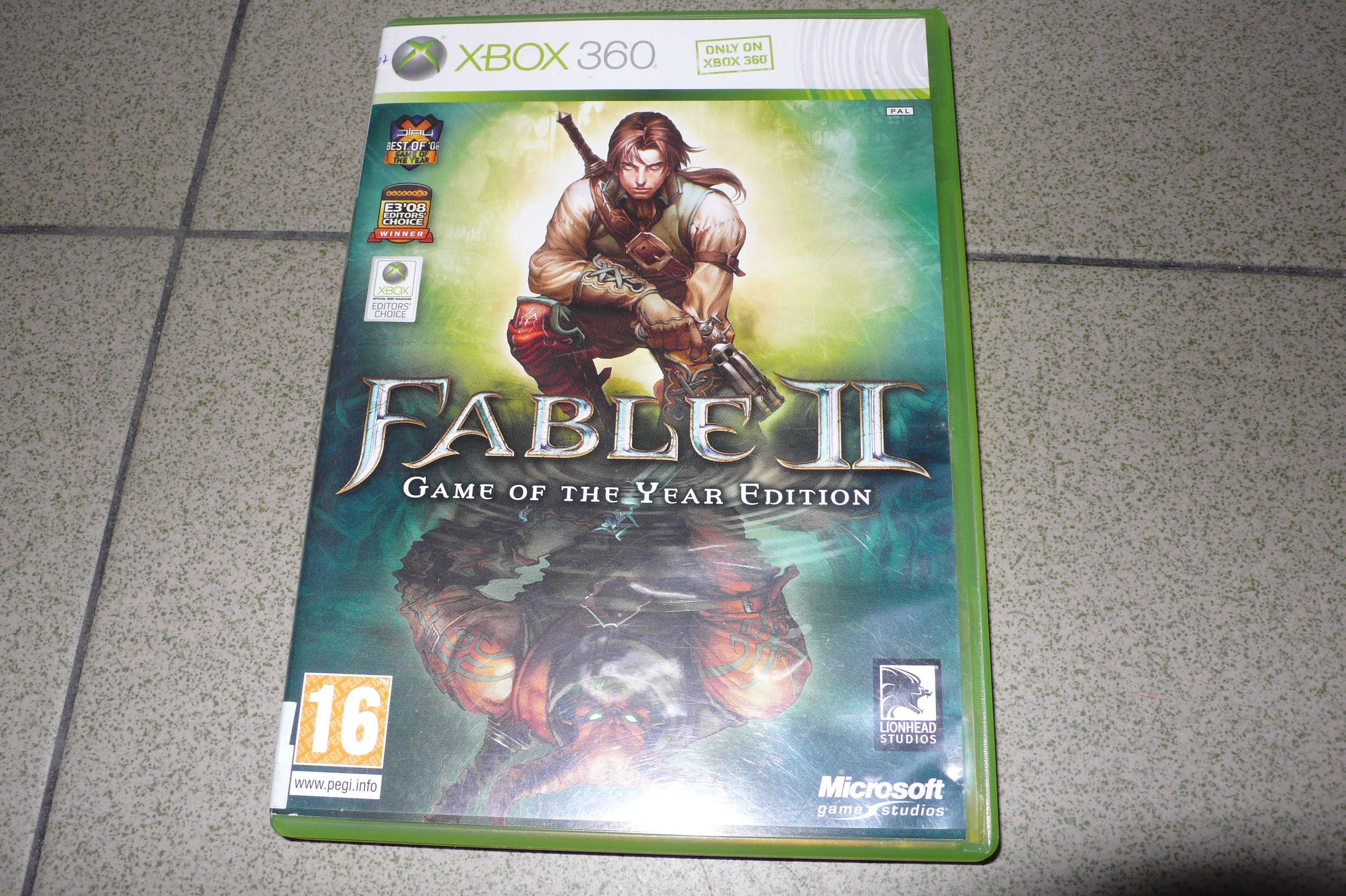 Fable II GOTY PL XBox360 polska edycja  Game Of The Year Edition