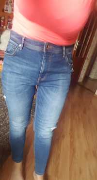 Spodnie jeans zara