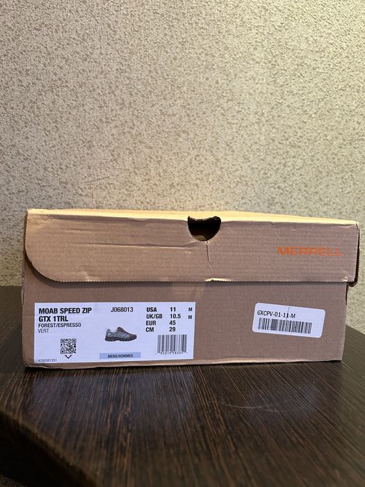 Кросівки Merrell Moab speed zip gore tex