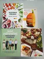 Książki kucharskie wielka księga z wypiekami jeść zdrowo