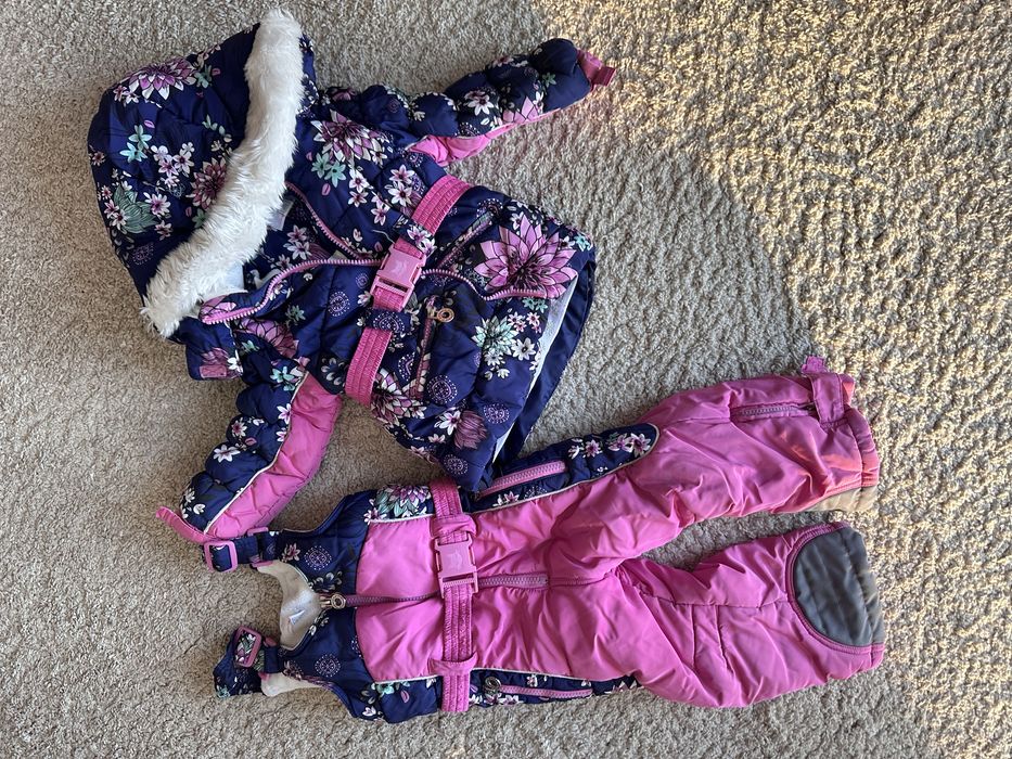 Куртка зимова, комбінезон  chicco  110