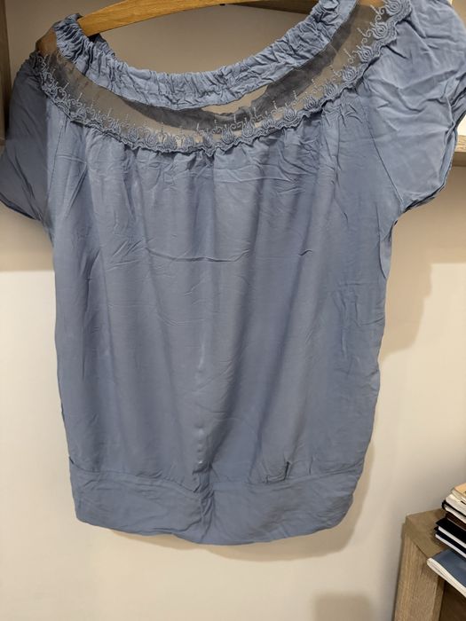 Jasnoniebieska bluzka 38 M