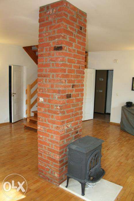 Sciana z cegły - płytki dekoracyjne, stara cegła