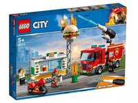 LEGO CITY 60214 Na ratunek w płonącym barze * NOWY * Pompa wody