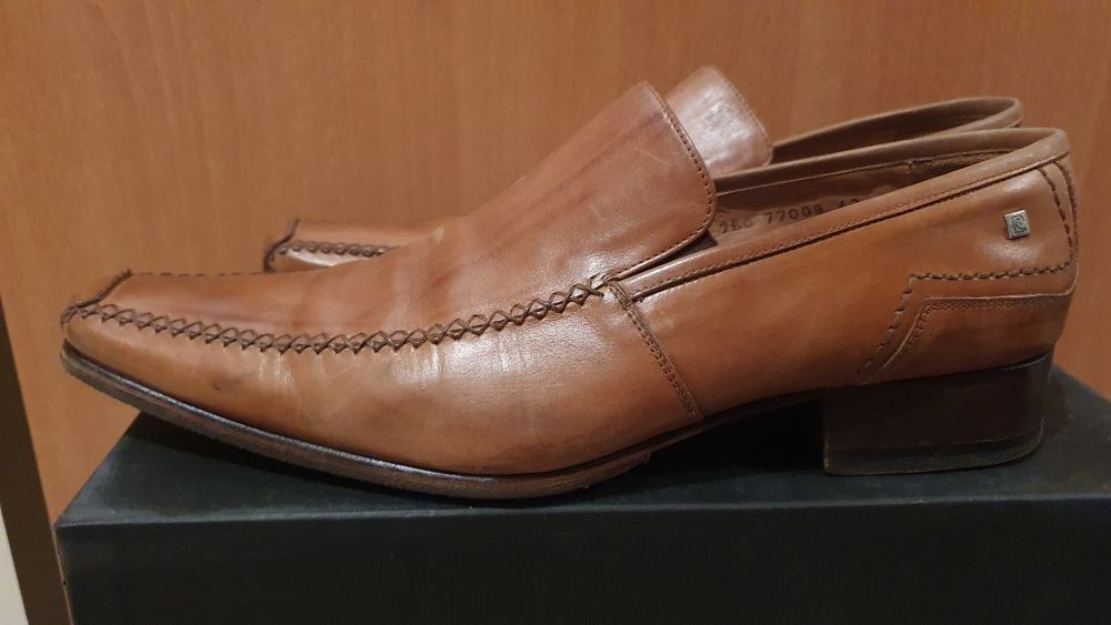 Buty męskie skórzane Pierre Cardin, rozmiar 43