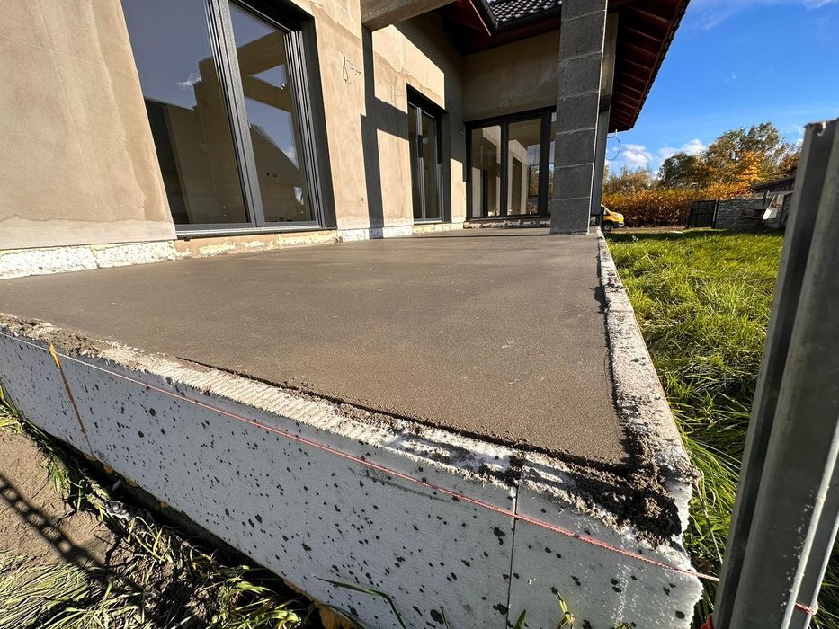 Wylewki maszynowe z mixokreta, chudziaki, styrbeton. Szybkie terminy!