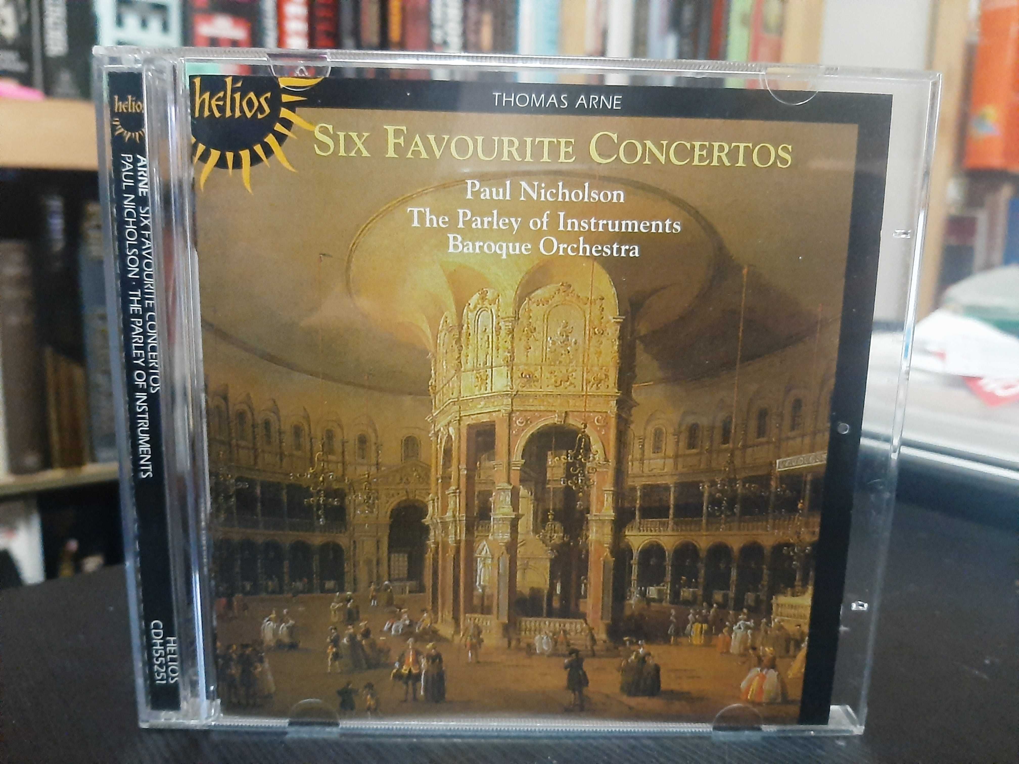 Thomas Arne – 6 Concertos – The Parley Of Instruments Baroque Orchestr