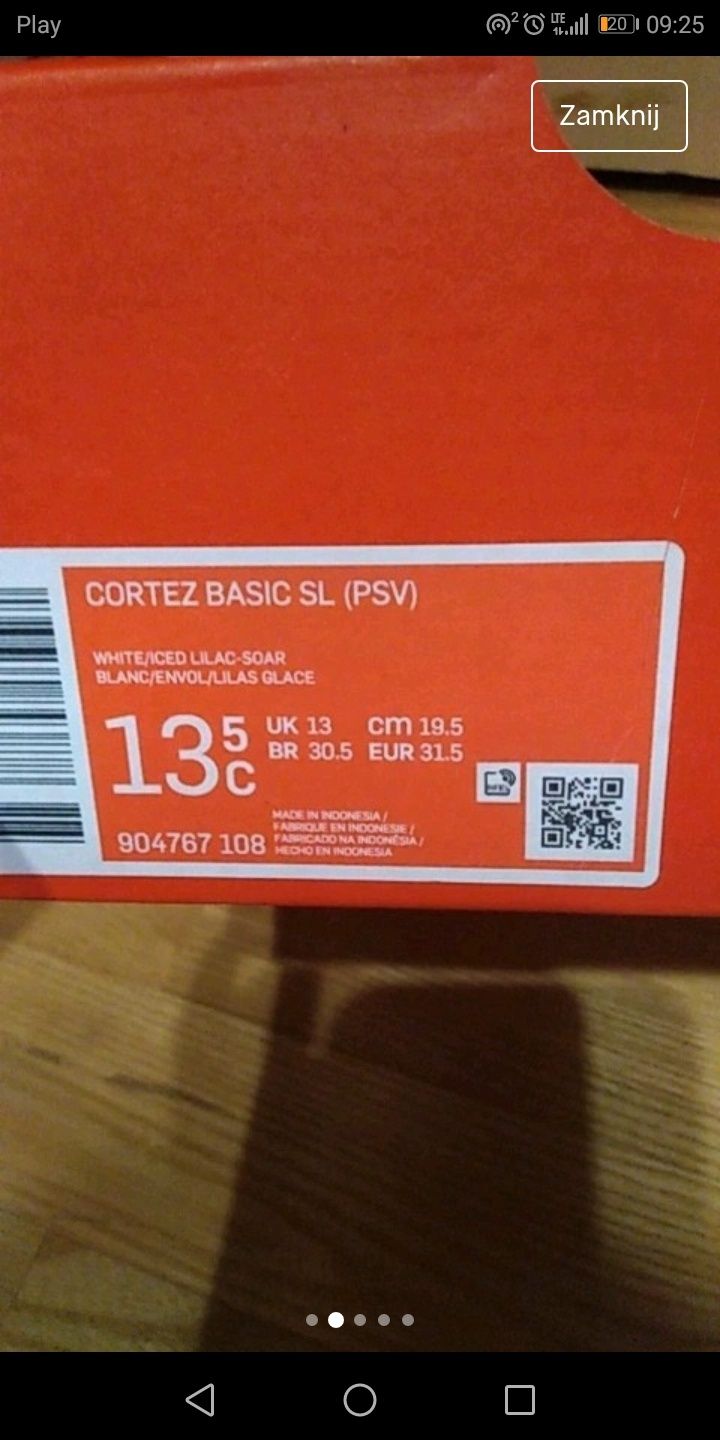 Adidasy Cortez Nike