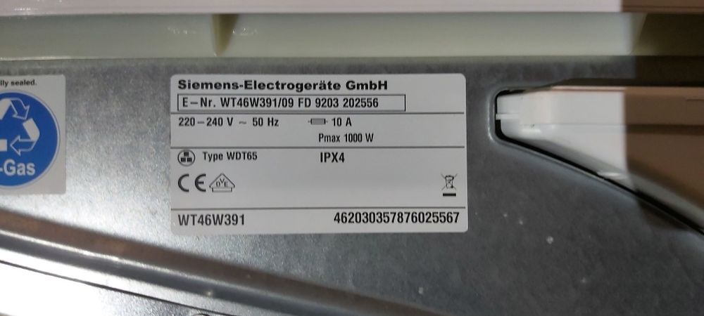 Сушильная машина Siemens