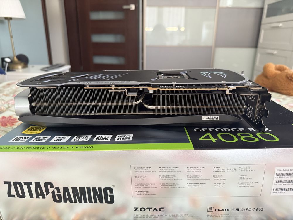 GeForce 4080 Zotac 16GB Trinity OC Gwarancja 2026