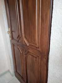 Piękne drzwi drewniane dębowe 98 x 235
