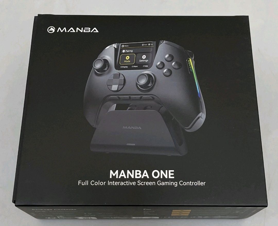 Бездротовий контролер MANBA ONE  новий ПК-перемикач IOS ANDROID Чорн.