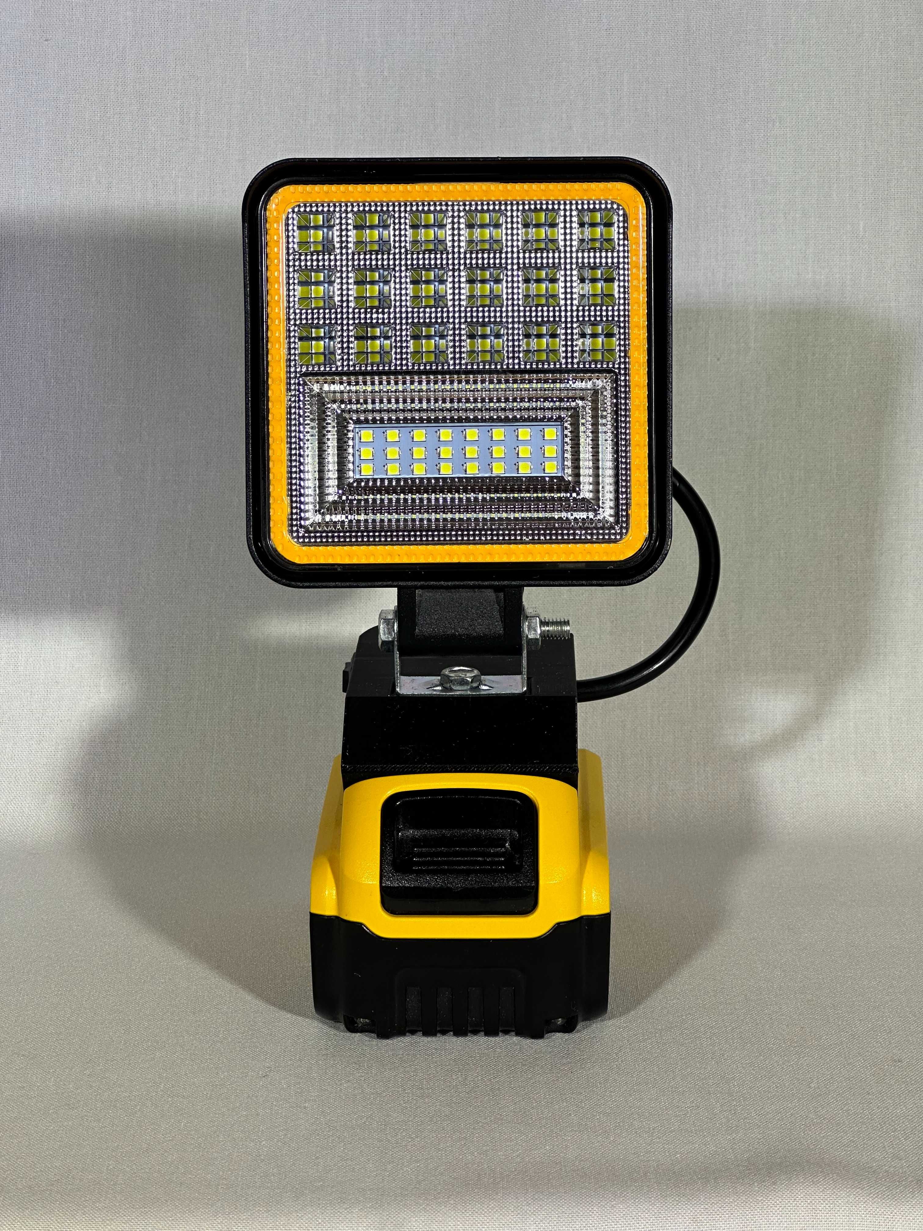 Lampa led 2 tryby do DeWalt XTR 18V 20V
