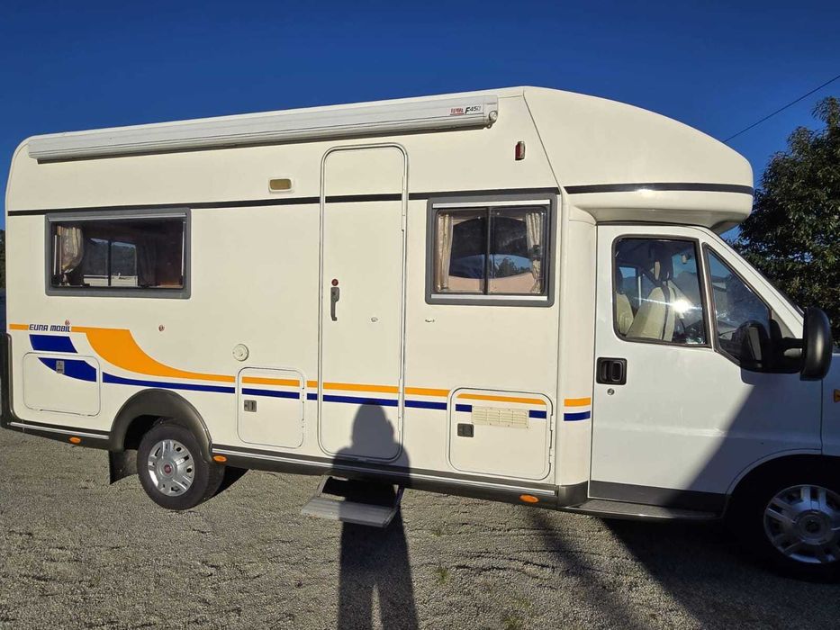 Autocaravana FIAT – motor turbo, totalmente equipada, pronta a viajar!
