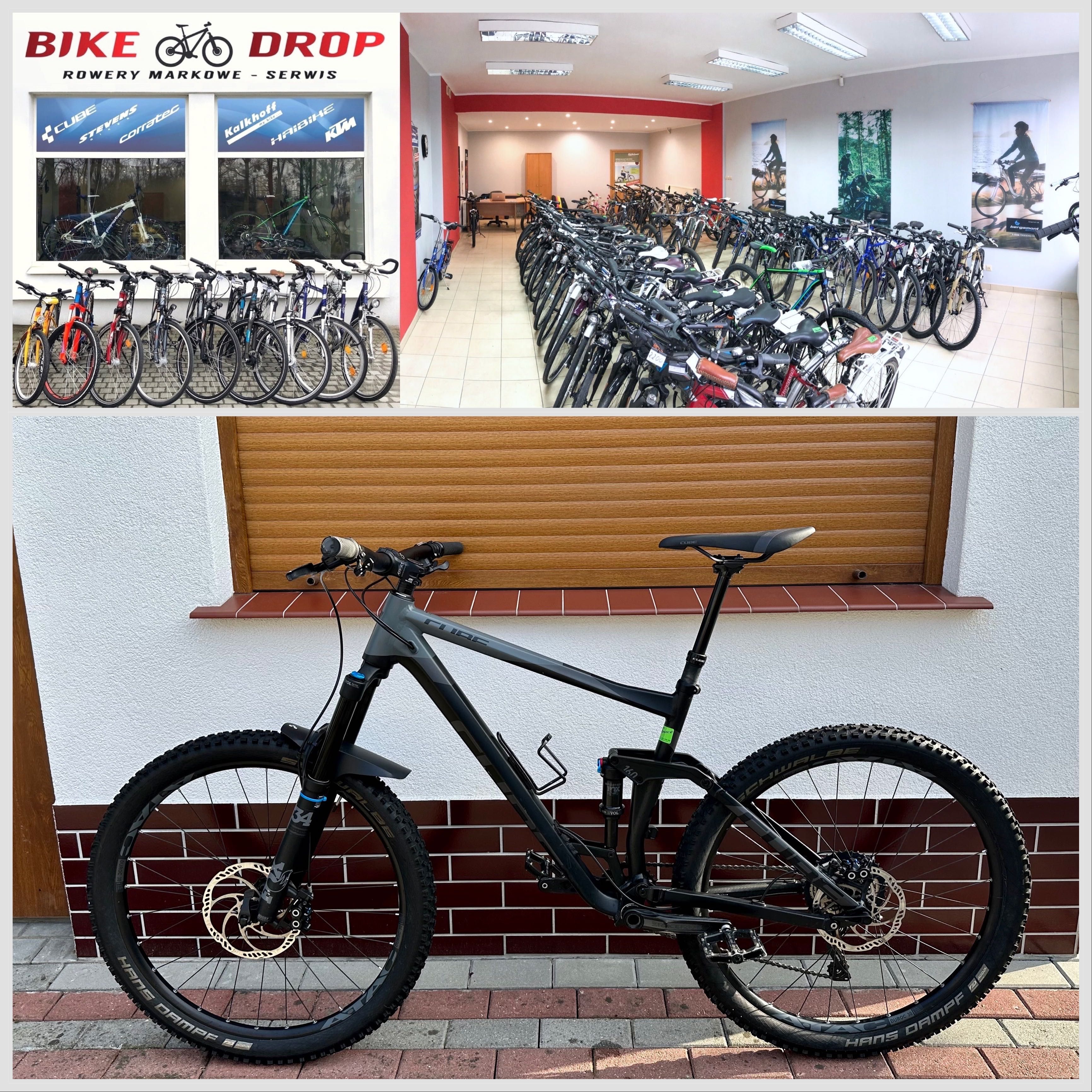 Rower MTB FULL Cube Stereo 160 Race 27.5 FOX34, Float DPS EVOL Rama 20