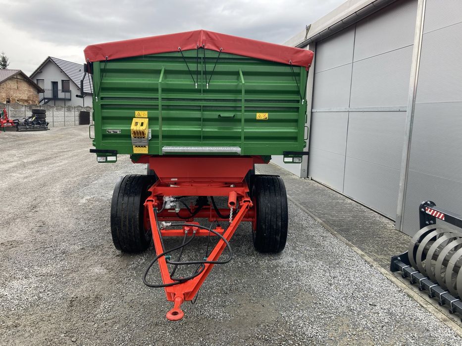 Przyczepa wywrotka 3 str.wywrot,