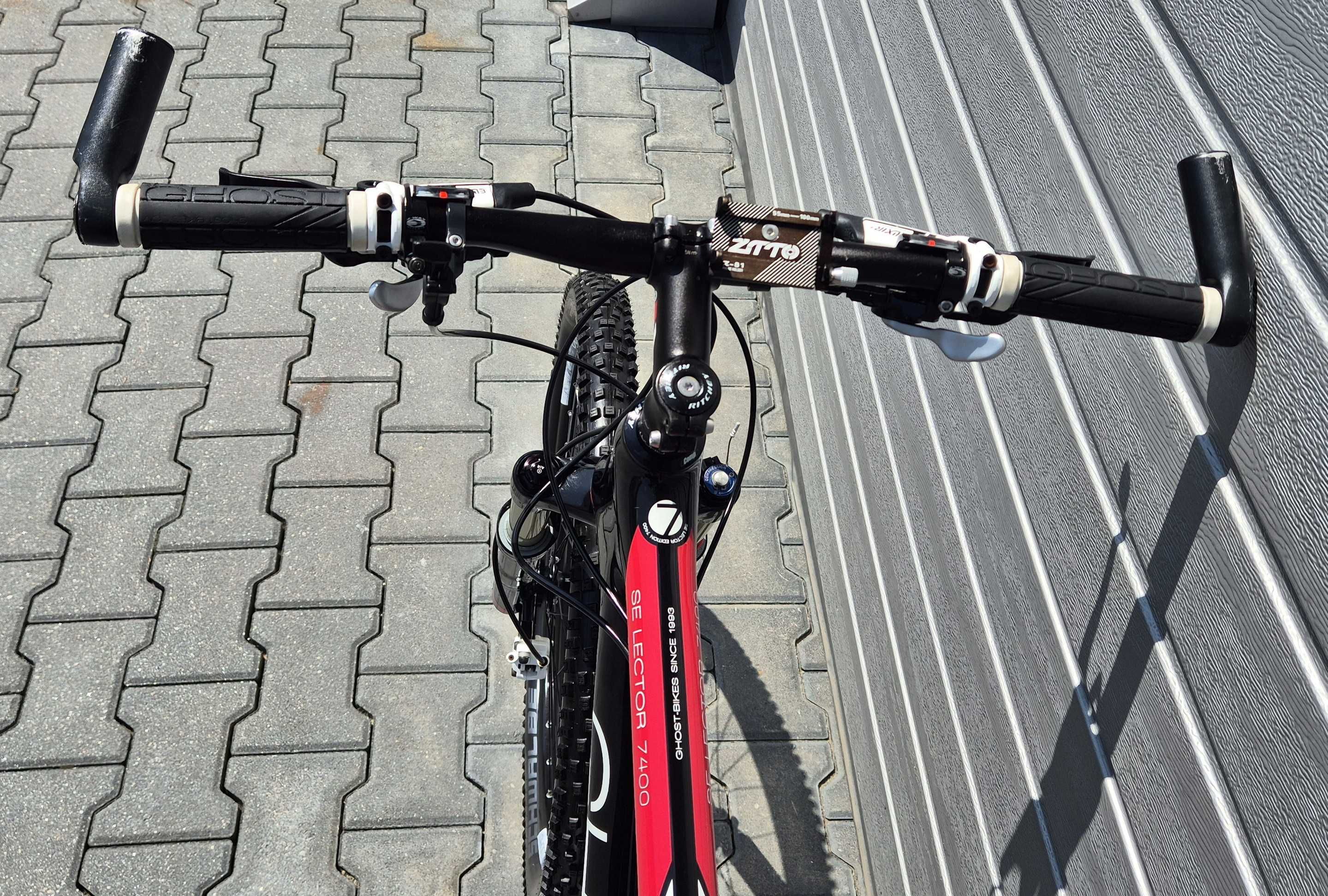 Rower górski Ghost SE Lector, Karbon, Deore XT 3x10, Rock Shox, Elixir