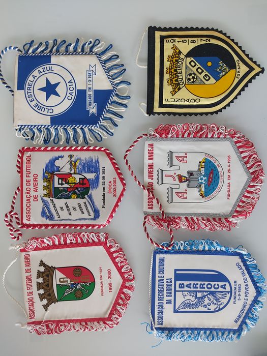 Galhardetes AF Aveiro Angeja Barroca Outeiros