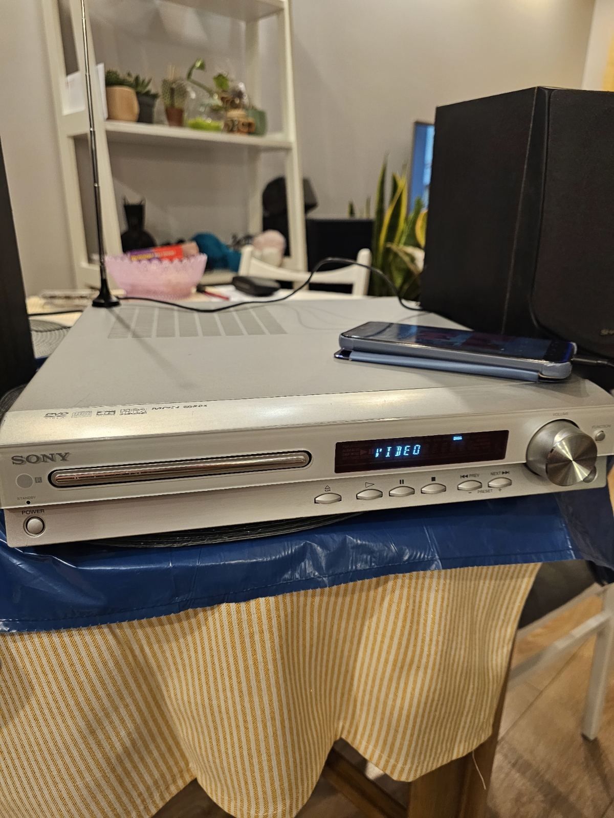 DVD reciever, amplituner wzmacniacz domowego kina Sony HCD-EA20