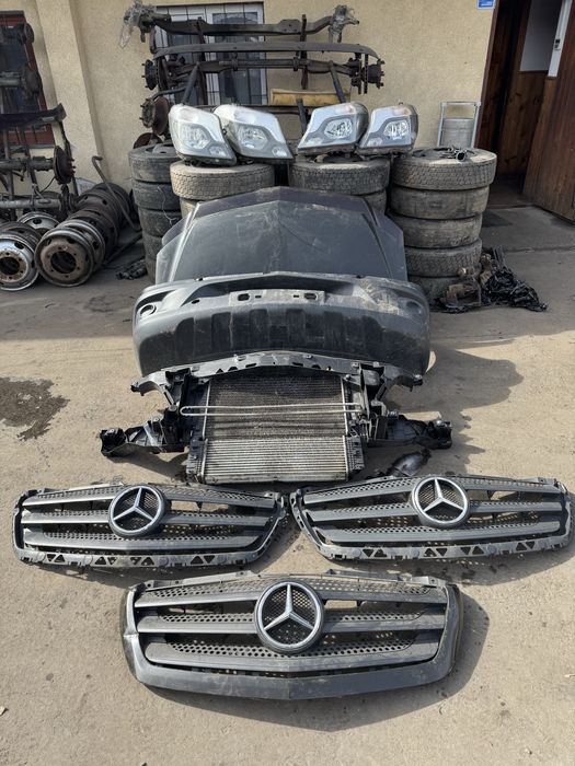 Морда передок sprinter w906 капот фара бампер телевізор решітка передо