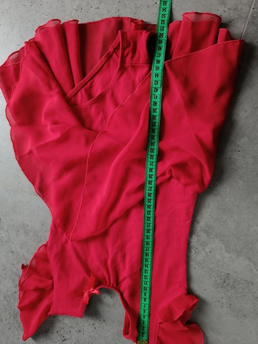 Sukienka treningowa do tańca towarzyskiego dla dziewczynki