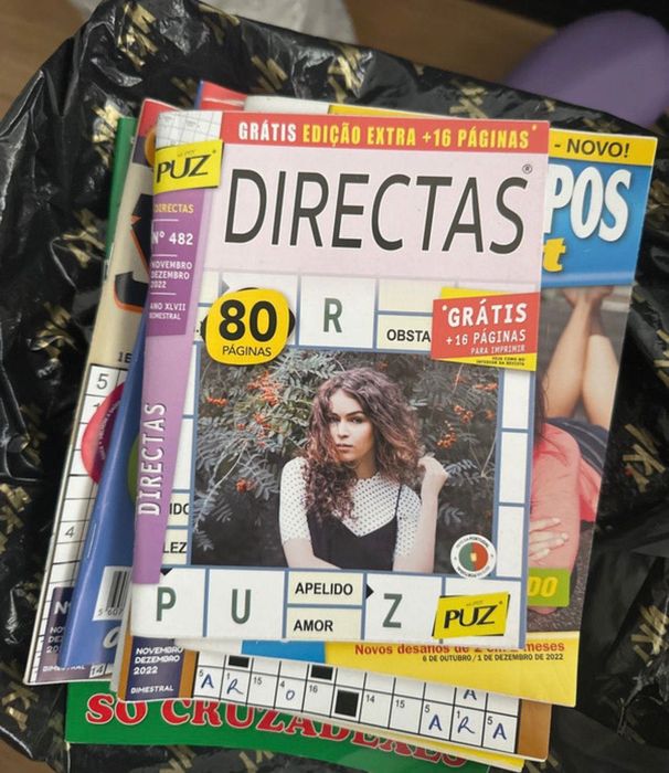 17 livros de passatempos