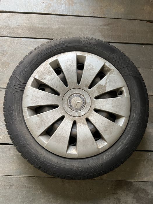 Колеса в зборі зима пара на мерседес В шкода VW 205 55 16 5х112