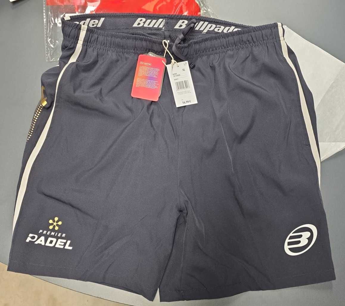 Calções BULLPADEL novos XL