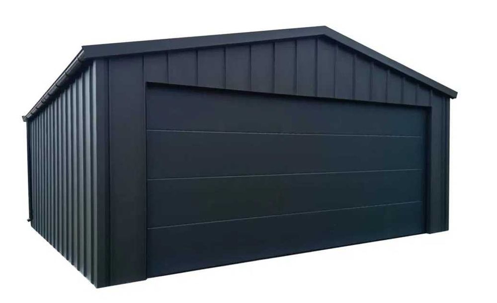 Garaż blaszany 6x6
