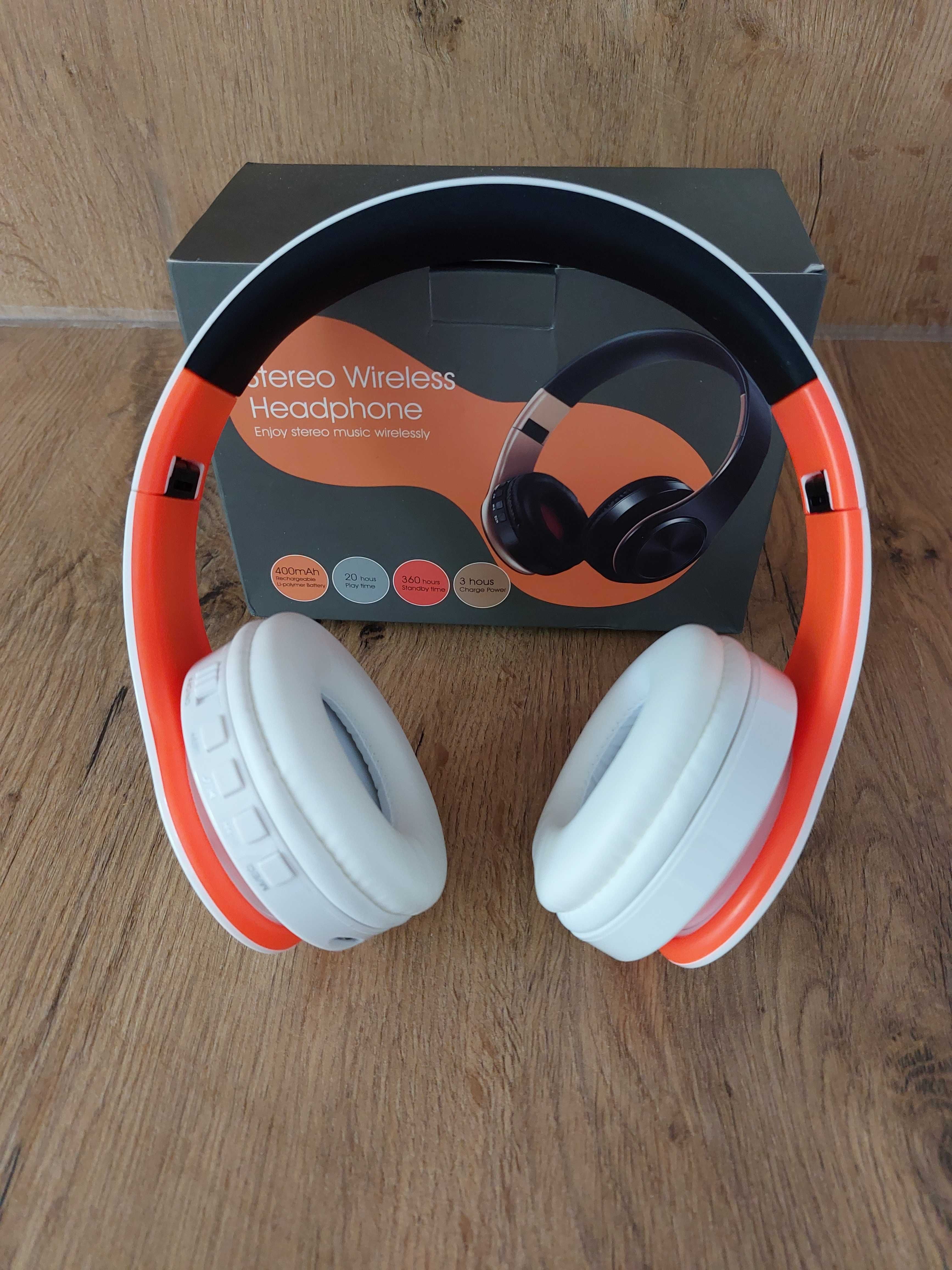Słuchawki bezprzewodowe bluetooth