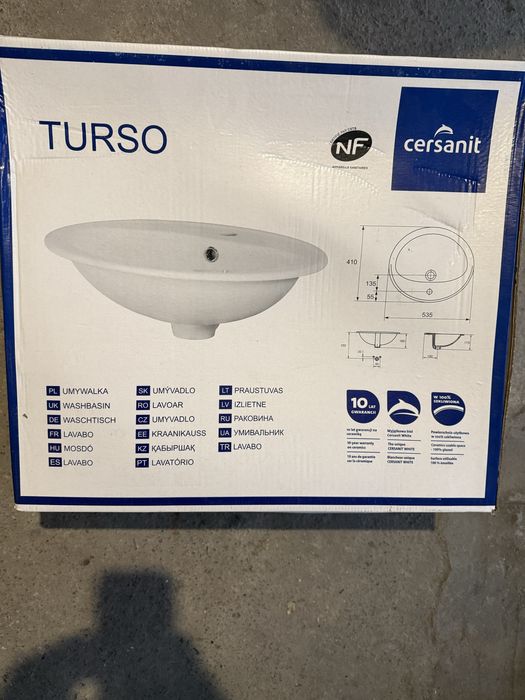 Umywalka Cersanit Turso