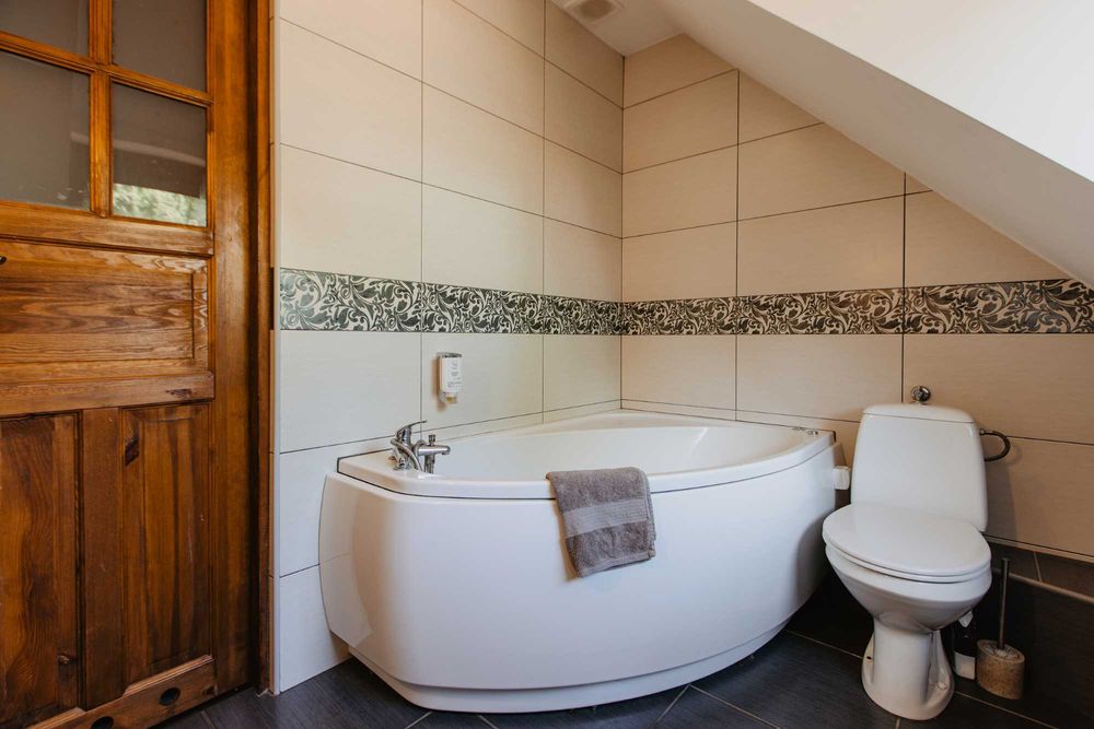 Mazury Ełk Dom Lux 4 syp. + apartament 4 os. dla 10-18 os. Bania/sauna