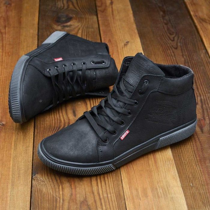 Черевики теплі зимові  Levi’s Ваша сеть ! предлагает кожаную обувь