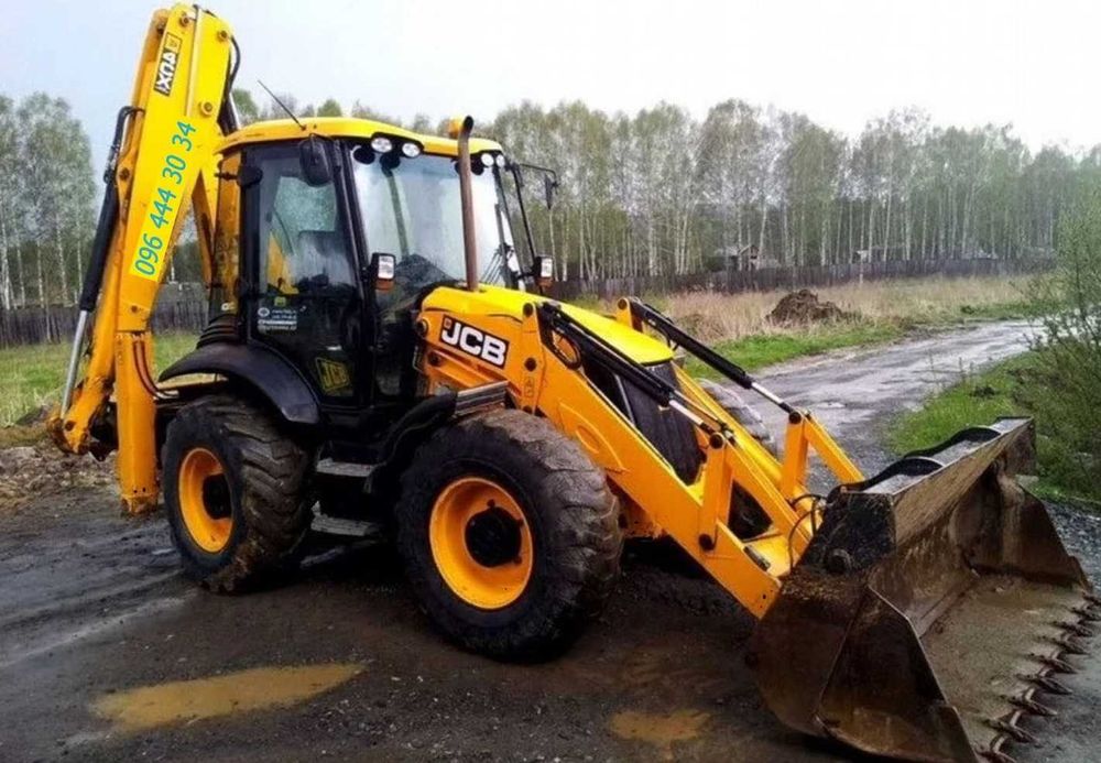 Оренда екскaватора JCB-3,Самoскиди.Вивіз сміття Грунту.Підсипка,щeбінь