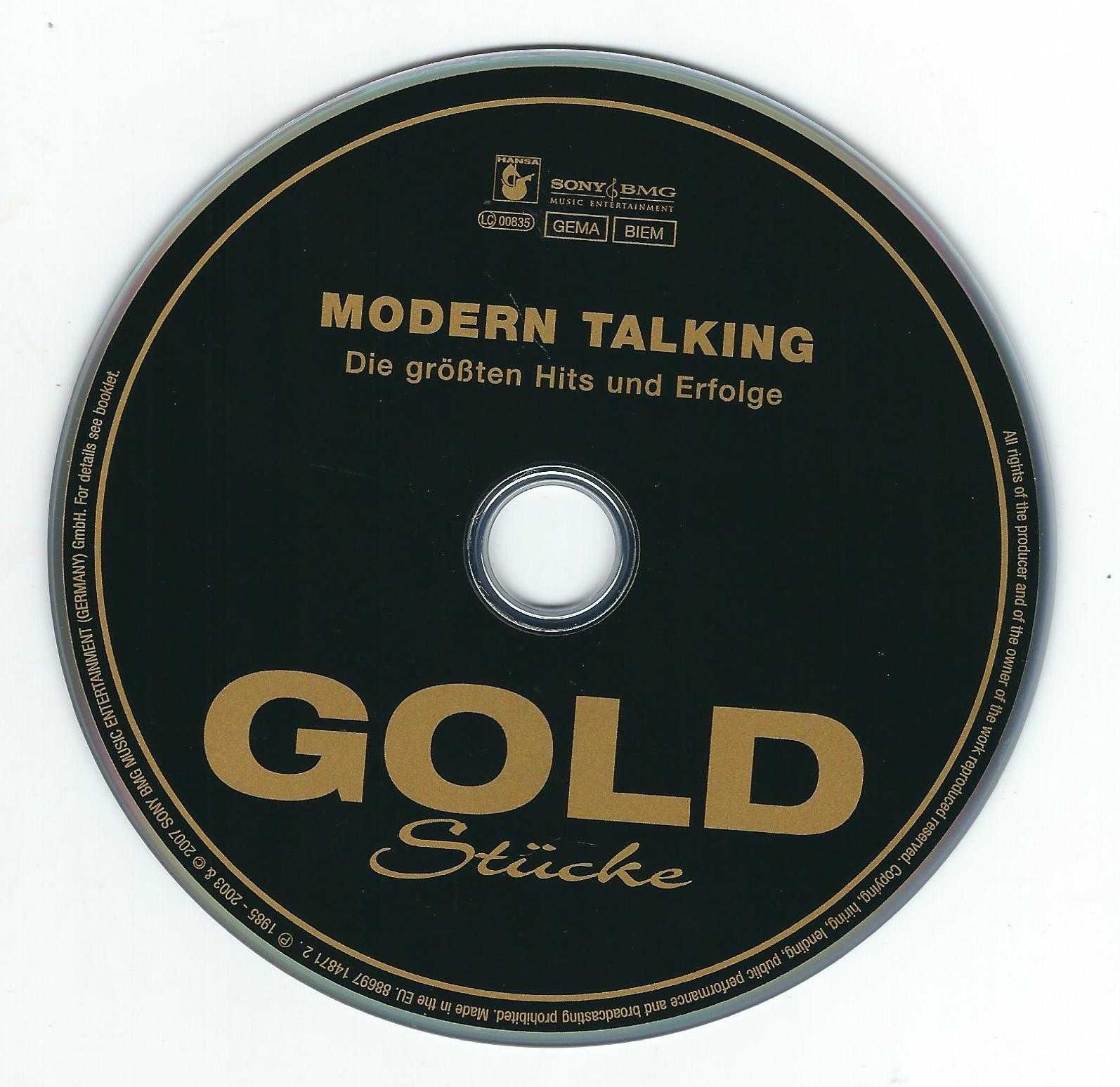 CD Modern Talking - Goldstücke-Die Größten Hits Und Erfolge (2007)