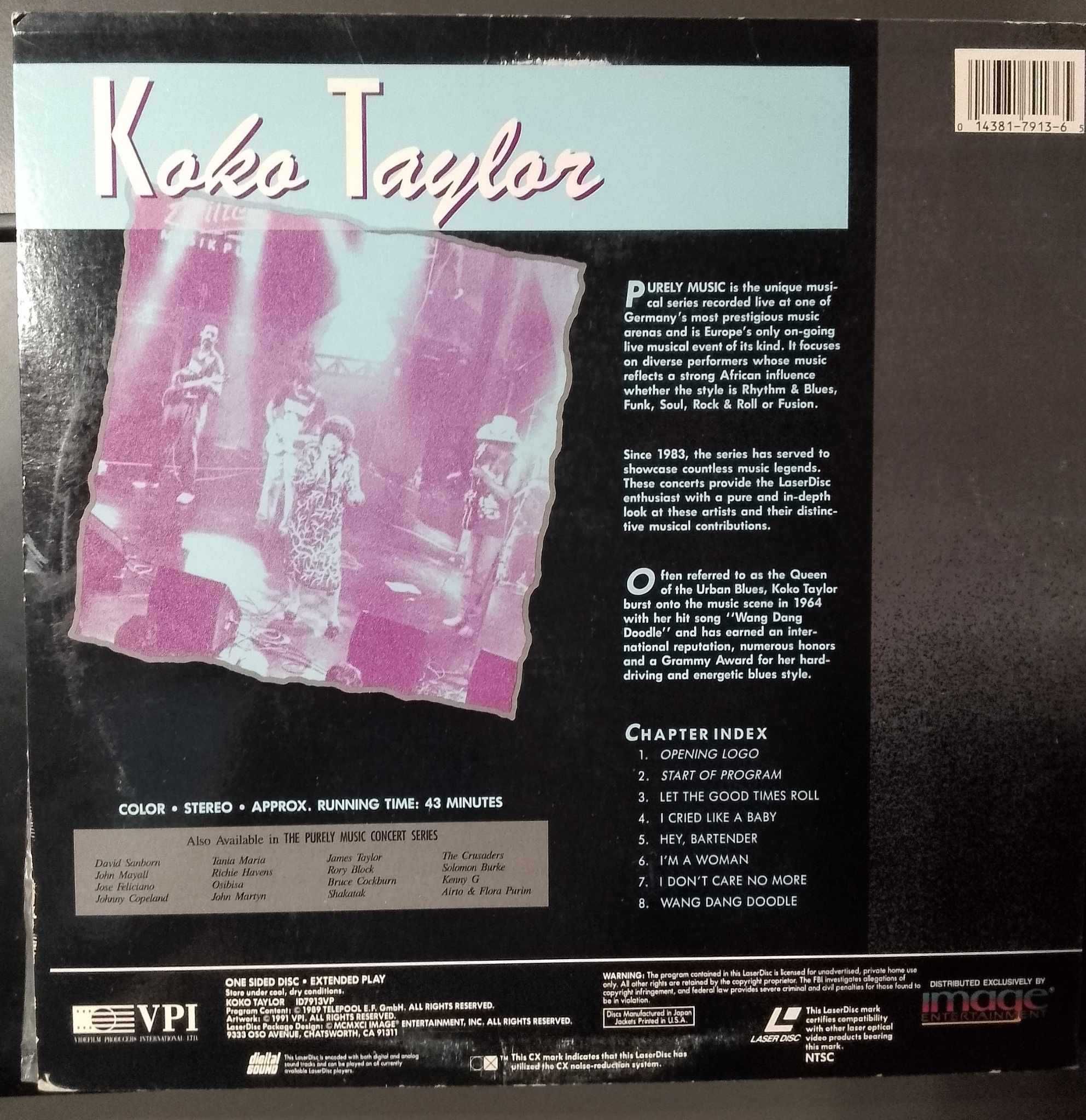 Laser disc Kaka Taylor