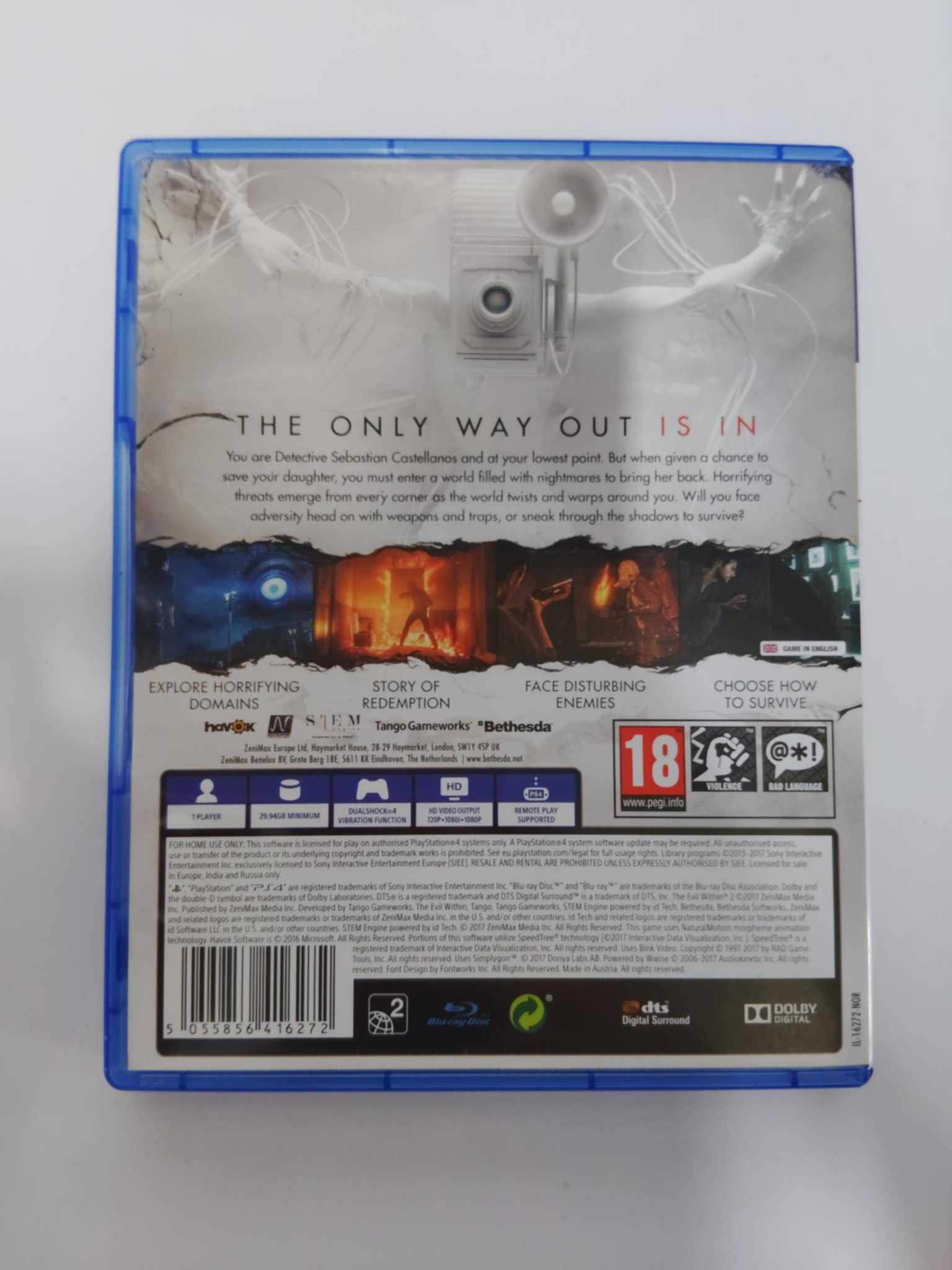 The Evil Within 2 PS4 Angielska wersja gry
