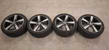 Oryginalne felgi Volvo 18 5x108  R-design 8j z oponami do jazdy
