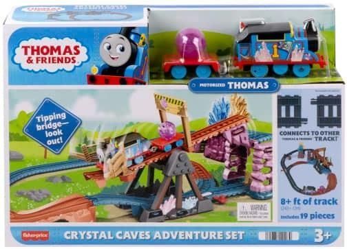 Fisher-Price Tomek i Przyjaciele Kryształowa Jaskinia i pociągi HMC28